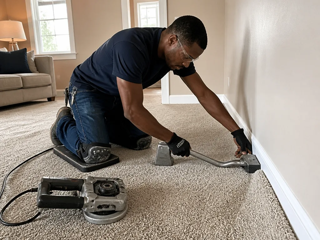 Carpet Re-Stretching