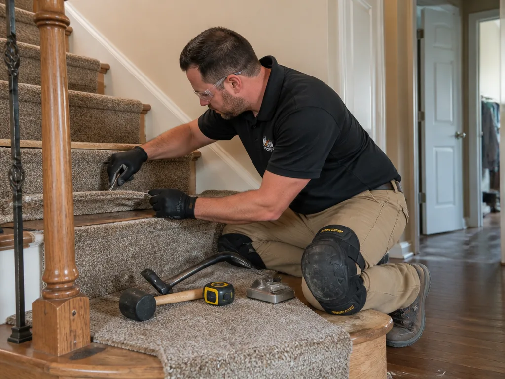 Stair Carpet Installation